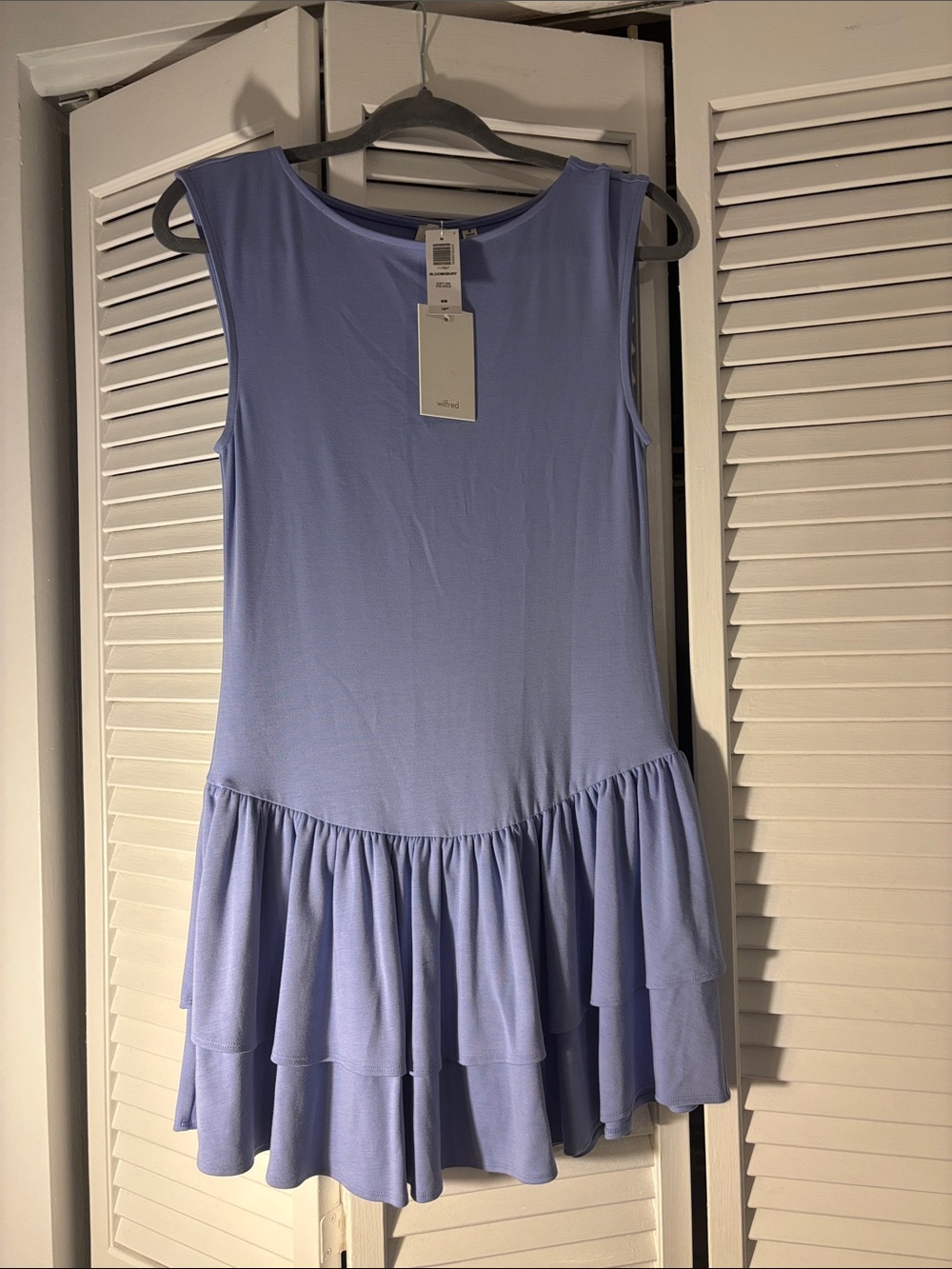 Aritzia Wilfred Bloomsbury Dress Soft Iris